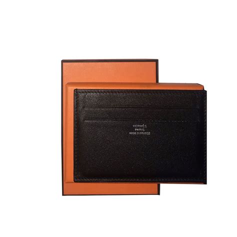 hermes card wallet men